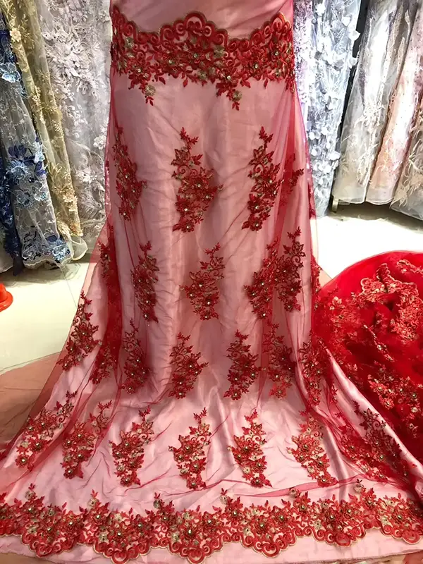 New Arrival Fashion Luxury 3d Embroidery Sequin Lace Fabric Liturgical Lace Fabric New Arrival Fashion Luxury 3d Embroidery Sequin Lace Fabric Liturgical Lace Fabric