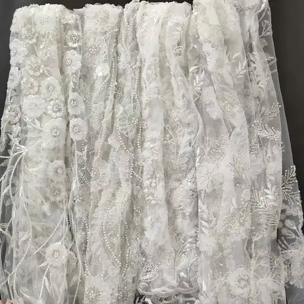 Wholesale Custom Tulle Fabric Embroidery Lace Fabric Wholesale Custom Tulle Fabric Embroidery Lace Fabric
