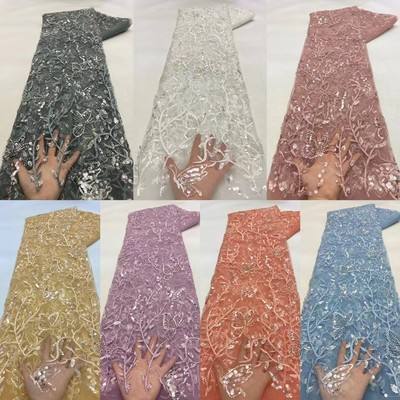 Kain Wedding Wedding 3D 3D kupu-kupu sing manik-lenggah dening yard