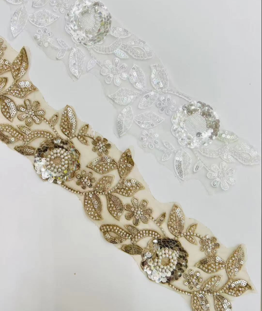 Sandhangan Dekorasi Baru Jahitan Jahitan Mutiara Manik Lace Mutiara Mutiara