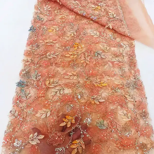 Sulaman 3d mewah Lace Kain Lace Laceurgical Lace Kain